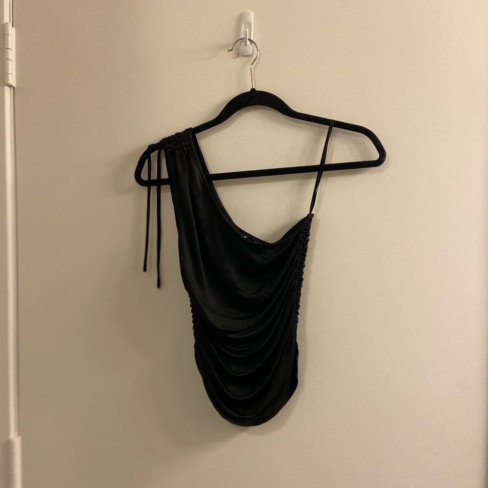 One shoulder tank top